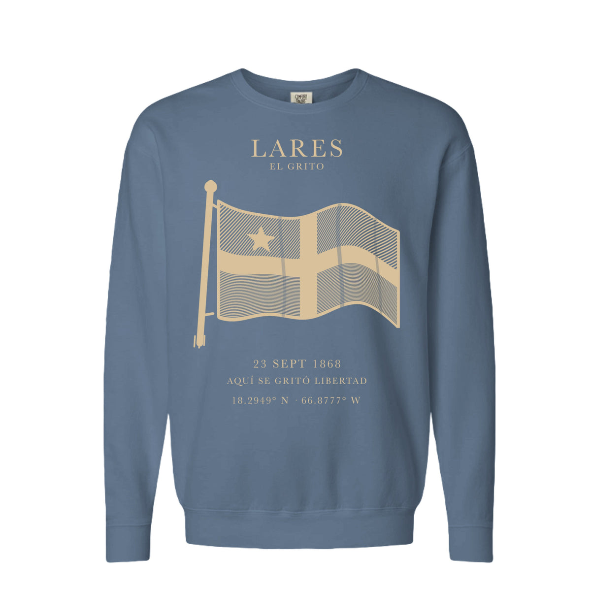 Lares Front Print sweatshirt front